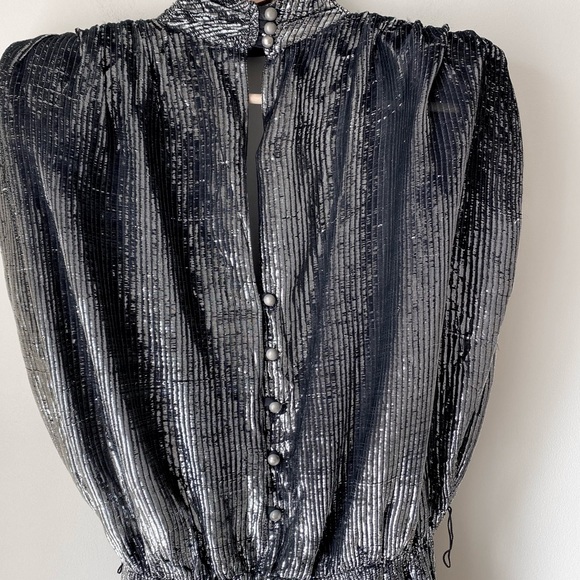 Vintage silver threaded jumpsuit - Picture 12 of 16